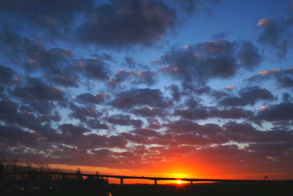 Soleil sous Viaduc